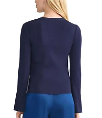 MISOOK x Lani Lynn Knit V-Neck Long Bell Sleeve Cardigan