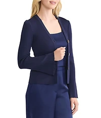 MISOOK x Lani Lynn Knit V-Neck Long Bell Sleeve Cardigan