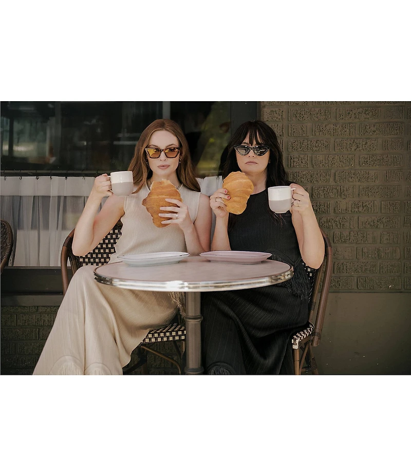 MISOOK x Lani Lynn Coordinating Ribbed Knit Elastic Waist Asymmetrical Fringe Hem Maxi Skirt