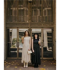 MISOOK x Lani Lynn Coordinating Ribbed Knit Elastic Waist Asymmetrical Fringe Hem Maxi Skirt