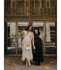 MISOOK x Lani Lynn Ribbed knit Round Neck Sleeveless Fringe Hem Tank