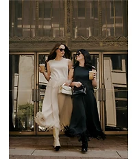 MISOOK x Lani Lynn Coordinating Ribbed knit Round Neck Sleeveless Fringe Hem Tank