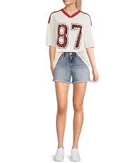 Miss Chievous Short Sleeve 87 Varsity T-Shirt