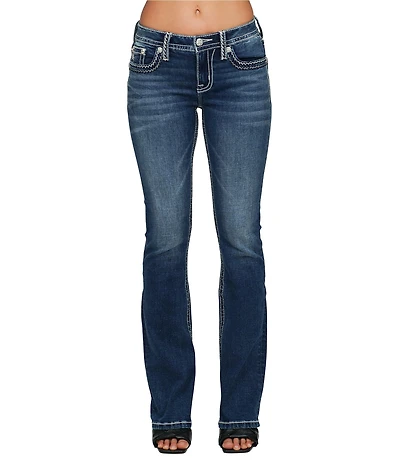 Miss Me Caroline Stitched Boocut Jeans