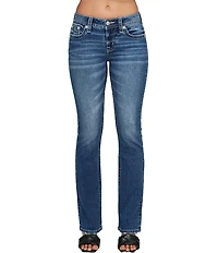 Miss Me Drmcthr Mr Slim Boot Cut Jeans