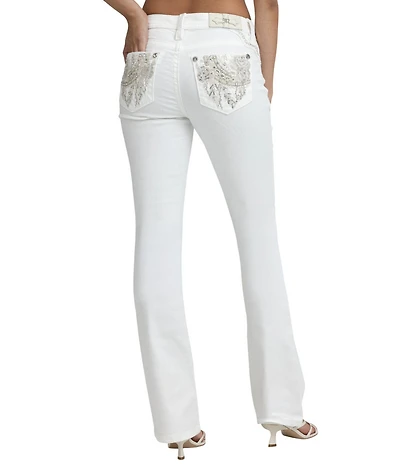 Miss Me Mid Rise Dream Catcher Bootcut Jeans