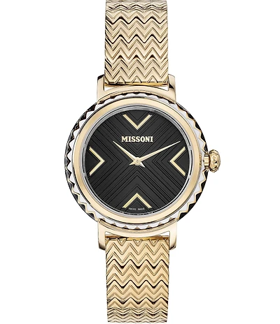 Missoni Chevron Joyful Textured Bracelet Watch