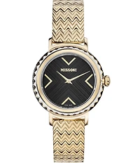 Missoni Chevron Joyful Textured Bracelet Watch