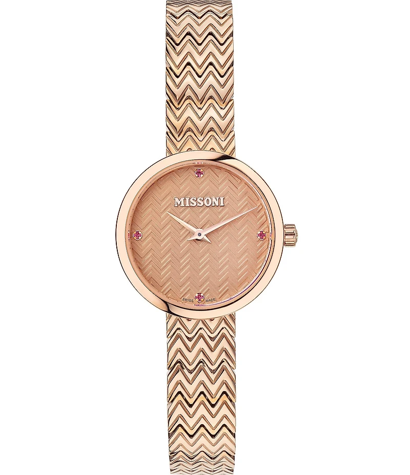 Missoni M1 Joyful Rose Gold Bracelet Watch