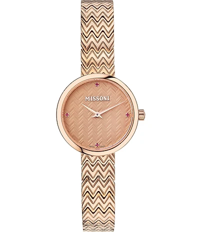 Missoni M1 Joyful Rose Gold Bracelet Watch