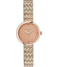 Missoni M1 Joyful Rose Gold Bracelet Watch