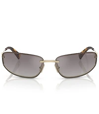 Miu Miu Women's A50S 69mm Oval Sunglasses