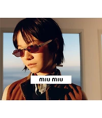 Miu Miu Women's B52S 52mm Retro Oval Sunglasses