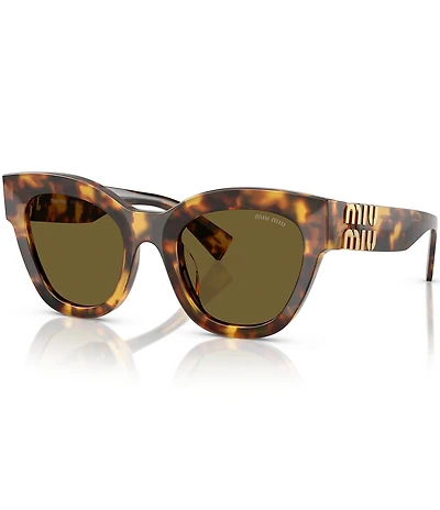Miu Miu Women's MU 01YS51-Y 51mm Havana Square Sunglasses