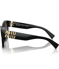 Miu Miu Women's MU 01YS51-Y 51mm Square Sunglasses