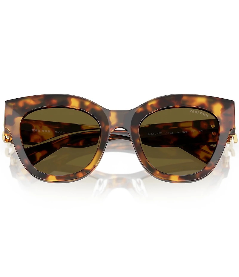 Miu Miu Women's MU 01YSF 51mm Square Sunglasses