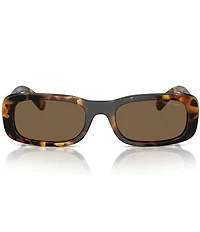Miu Miu Women's MU 08ZS53-X 53mm Havana Rectangle Sunglasses