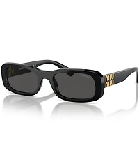 Miu Miu Women's MU 08ZS53-X 53mm Rectangle Sunglasses