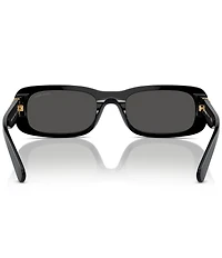 Miu Miu Women's MU 08ZS53-X 53mm Rectangle Sunglasses