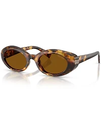 Miu Miu Women's MU 09SF 52mm Oval Sunglasses