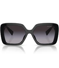 Miu Miu Women's MU 10YS56-Y 56mm Square Sunglasses