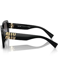 Miu Miu Women's MU 10YS56-Y 56mm Square Sunglasses
