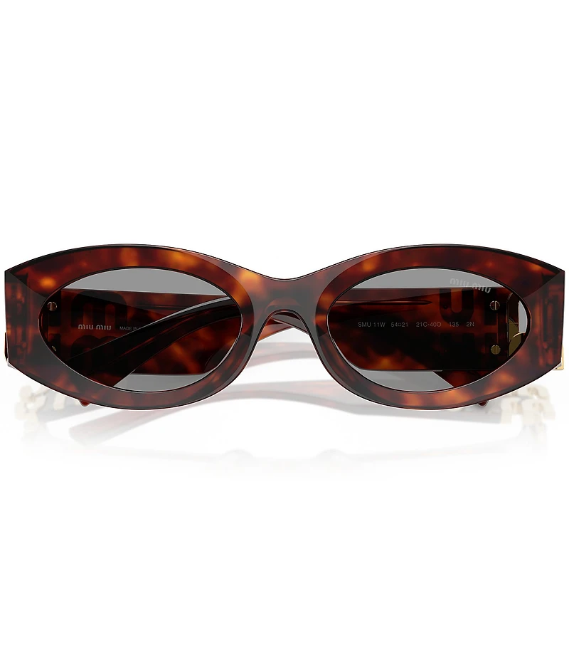 Miu Miu Women's MU 11WS54-X 54mm Oval Sunglasses