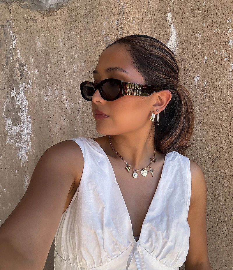 Miu Miu Women's MU 11WS54-X 54mm Oval Sunglasses