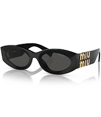 Miu Miu Women's MU 11WS54-X 54mm Oval Sunglasses