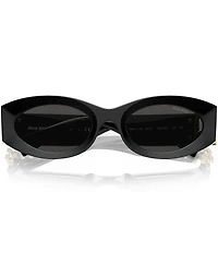 Miu Miu Women's MU 11WS54-X 54mm Oval Sunglasses