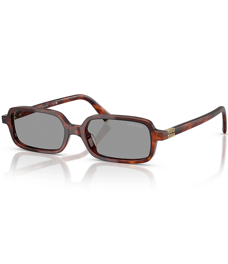 Miu Miu Women's MU 11ZSF 52mm Rectangle Sunglasses