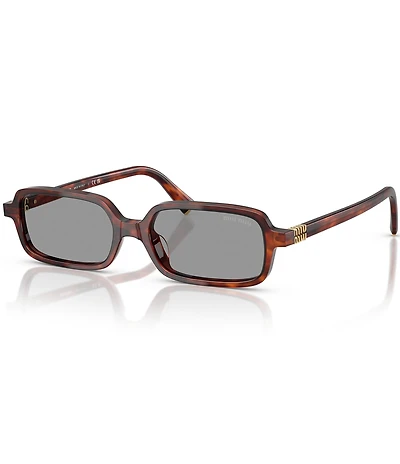 Miu Miu Women's MU 11ZSF 52mm Rectangle Sunglasses