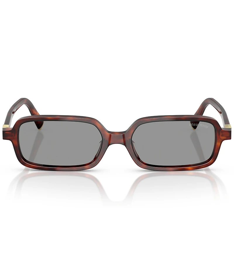 Miu Miu Women's MU 11ZSF 52mm Rectangle Sunglasses