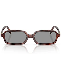 Miu Miu Women's MU 11ZSF 52mm Rectangle Sunglasses