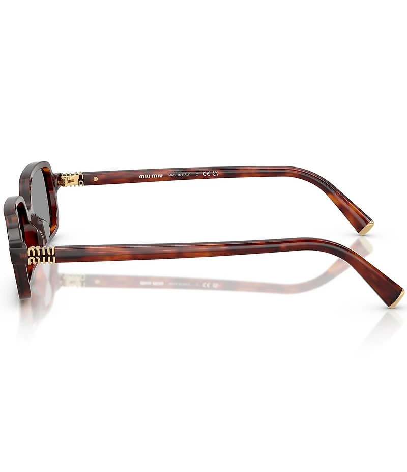 Miu Miu Women's MU 11ZSF 52mm Rectangle Sunglasses