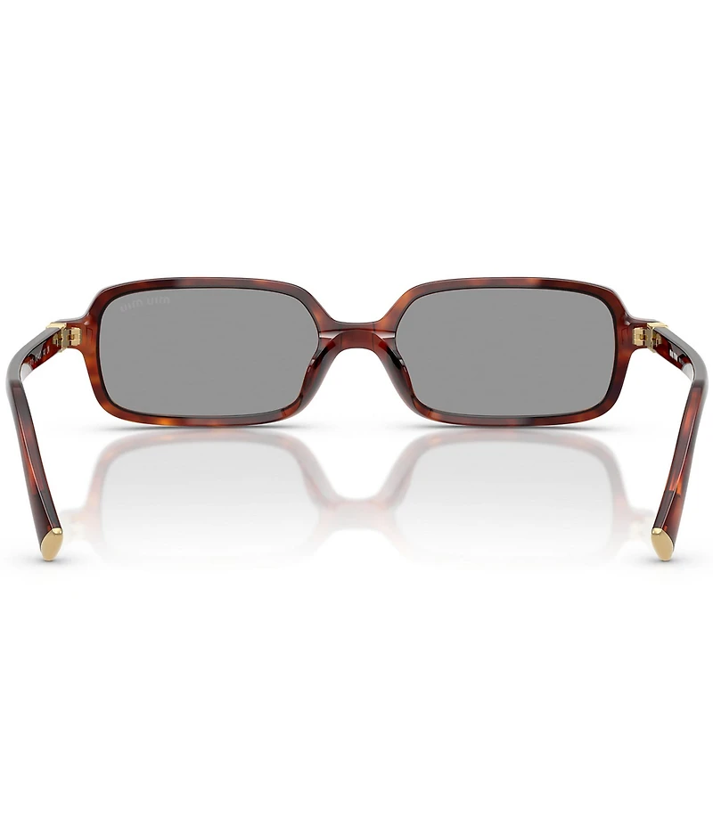Miu Miu Women's MU 11ZSF 52mm Rectangle Sunglasses