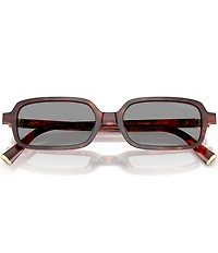 Miu Miu Women's MU 11ZSF 52mm Rectangle Sunglasses