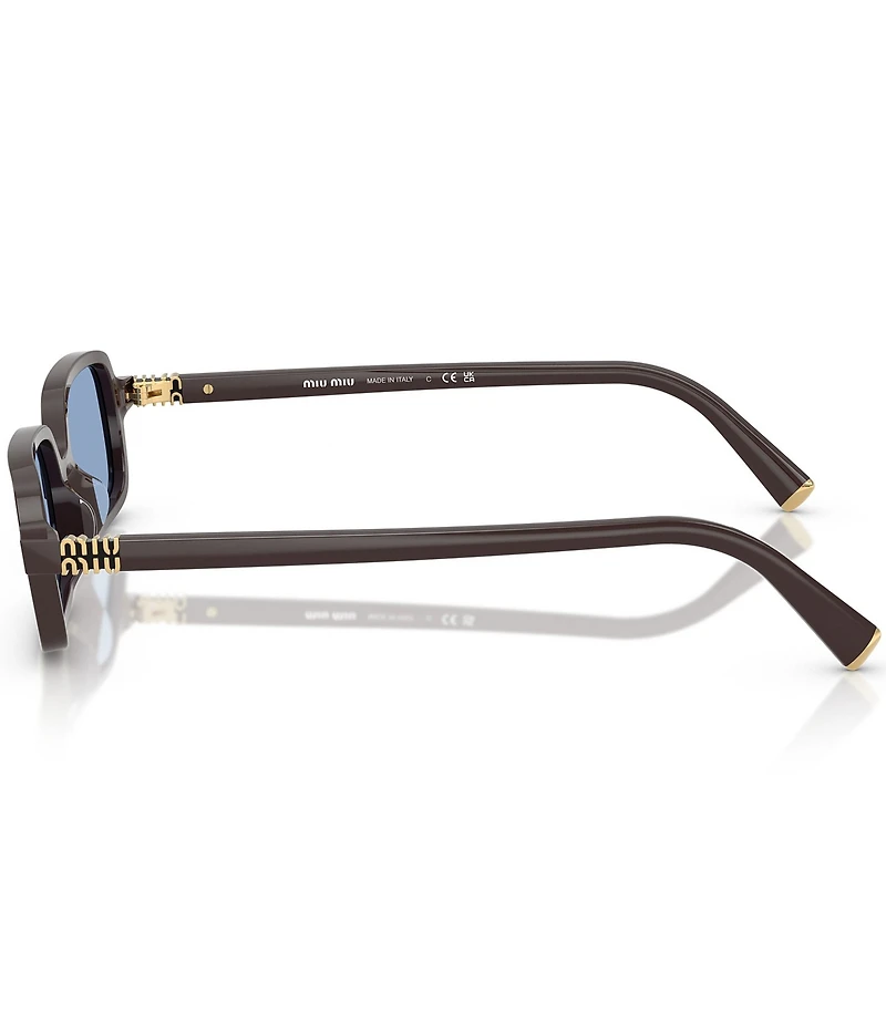 Miu Miu Women's MU 11ZSF 52mm Rectangle Sunglasses