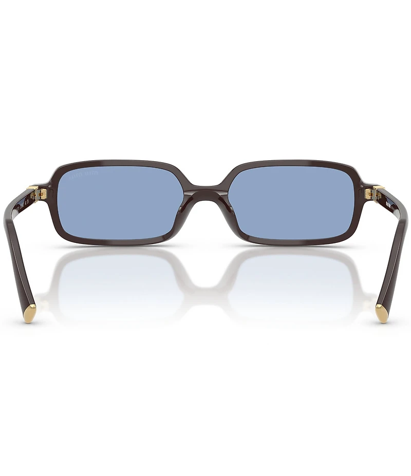 Miu Miu Women's MU 11ZSF 52mm Rectangle Sunglasses