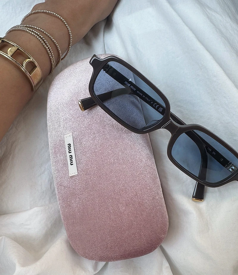 Miu Miu Women's MU 11ZSF 52mm Rectangle Sunglasses