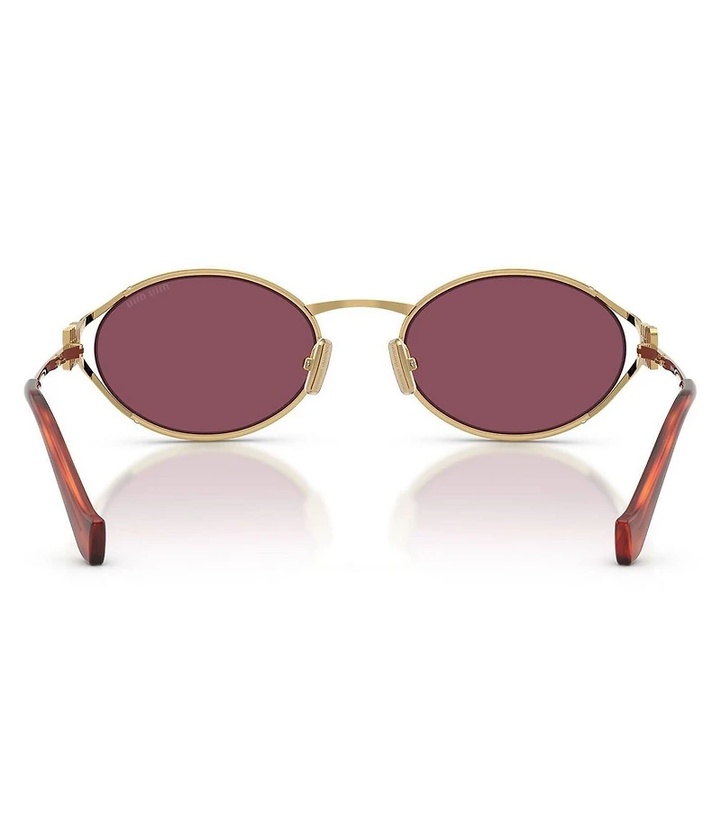 Miu Miu Women's MU 52YS 54mm Oval Sunglasses