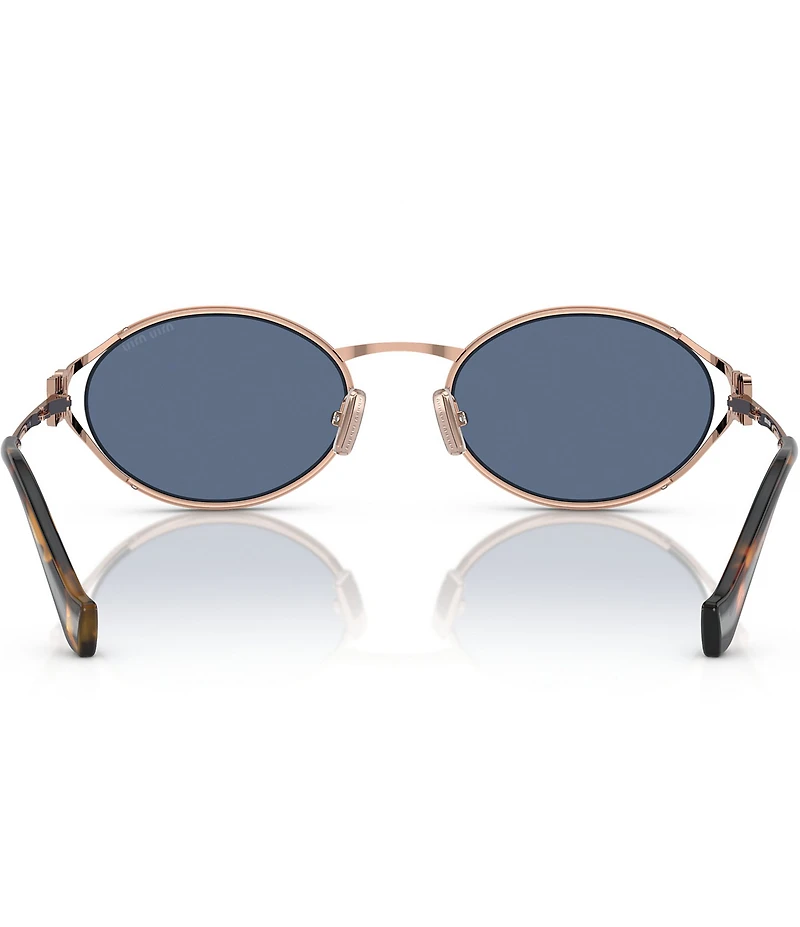 Miu Miu Women's MU 52YS54-X 54mm Oval Mirrored Sunglasses