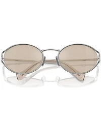 Miu Miu Women's MU 52YS54-X 54mm Oval Mirrored Sunglasses
