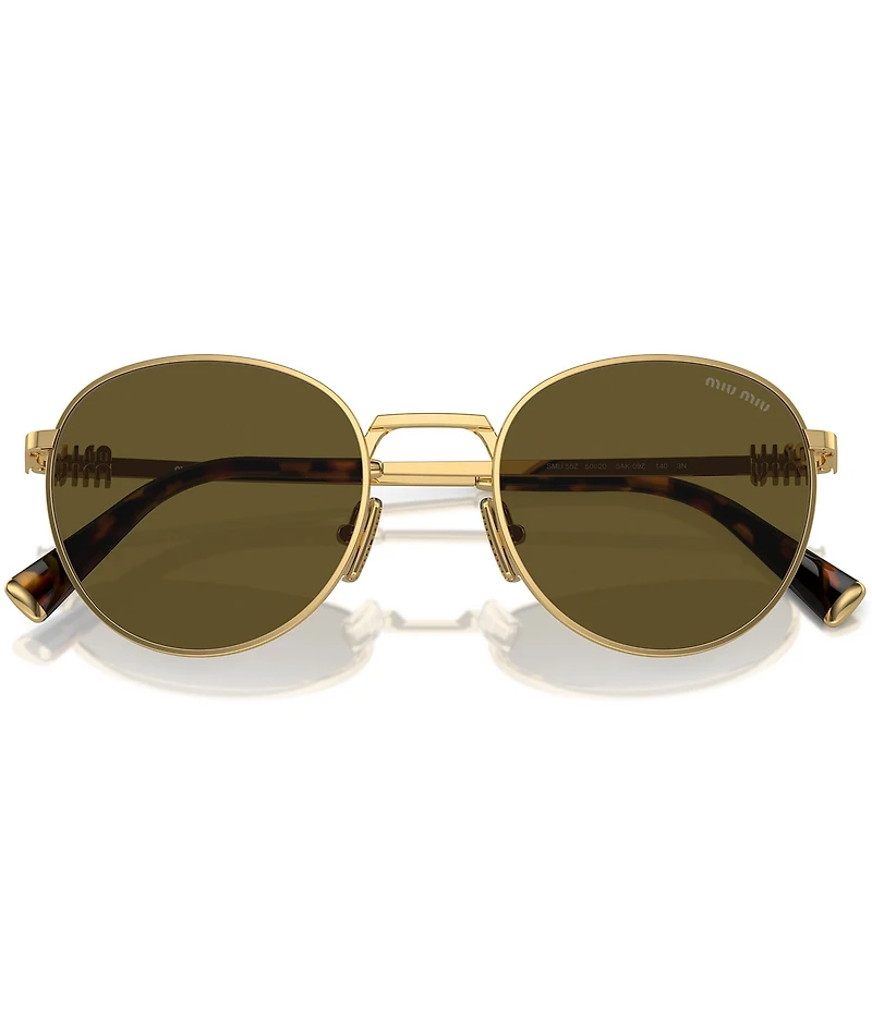 Miu Miu Women's MU 55ZS50-X 50mm Round Sunglasses