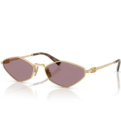 Miu Miu Women's MU 56ZS56-X 56mm Geometric Statement Sunglasses