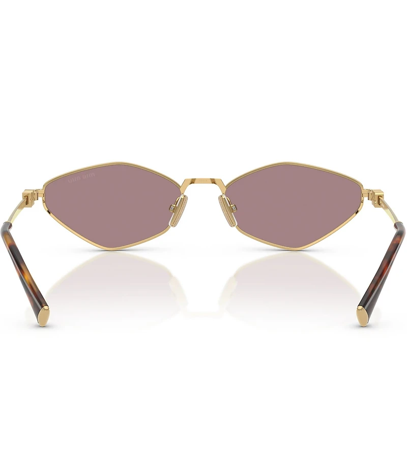 Miu Miu Women's MU 56ZS56-X 56mm Geometric Statement Sunglasses