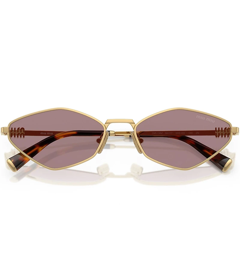 Miu Miu Women's MU 56ZS56-X 56mm Geometric Statement Sunglasses