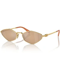 Miu Miu Women's MU 56ZS56-X 56mm Geometric Statement Sunglasses
