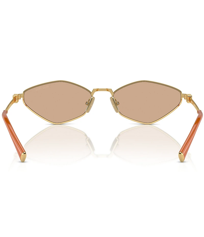 Miu Miu Women's MU 56ZS56-X 56mm Geometric Statement Sunglasses