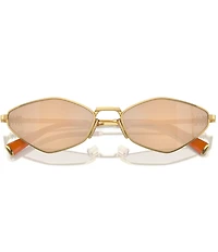 Miu Miu Women's MU 56ZS56-X 56mm Geometric Statement Sunglasses